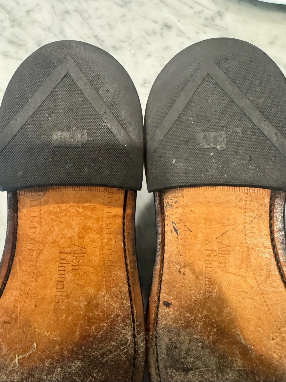 Allen Edmonds Black Leather Bit-Detail Loafers Burbank